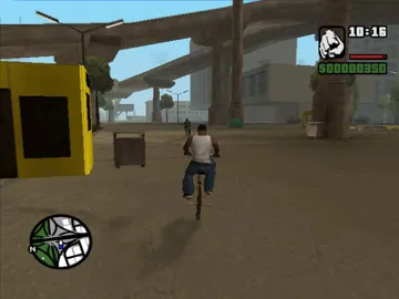 Grand Theft Auto San Andreas (USA) screen shot game playing